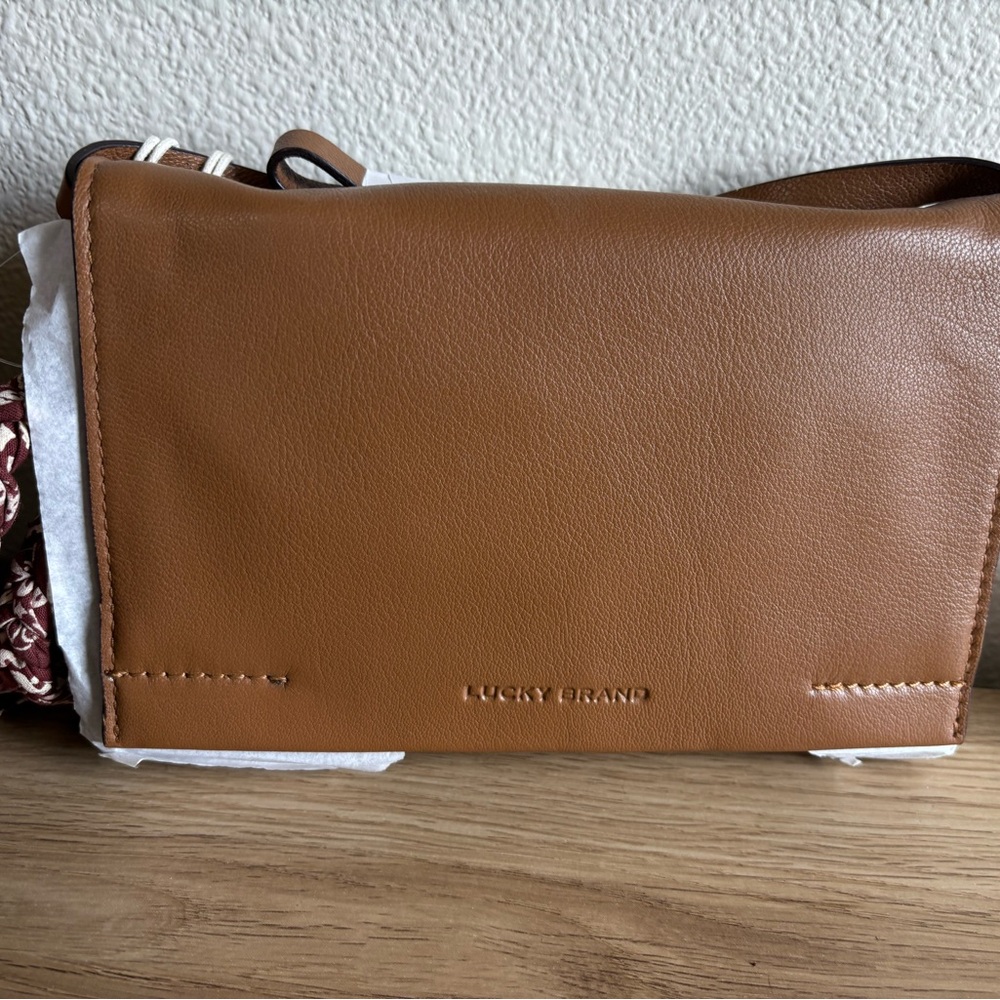 Lucky Brand Tan Crossbody Bag